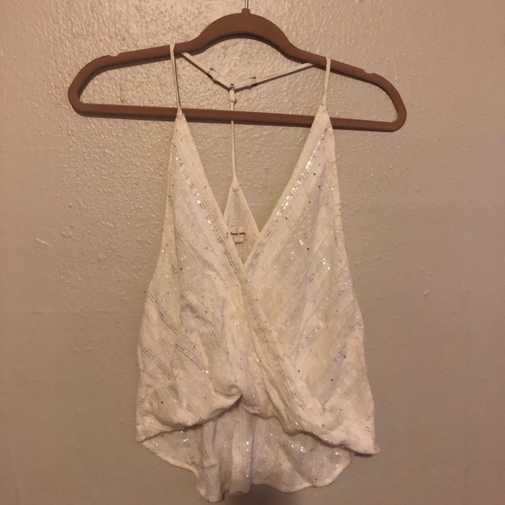 Fun sequin top for a night out!